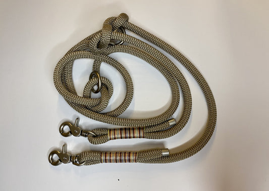 Hundeleine "Tan" 10mm