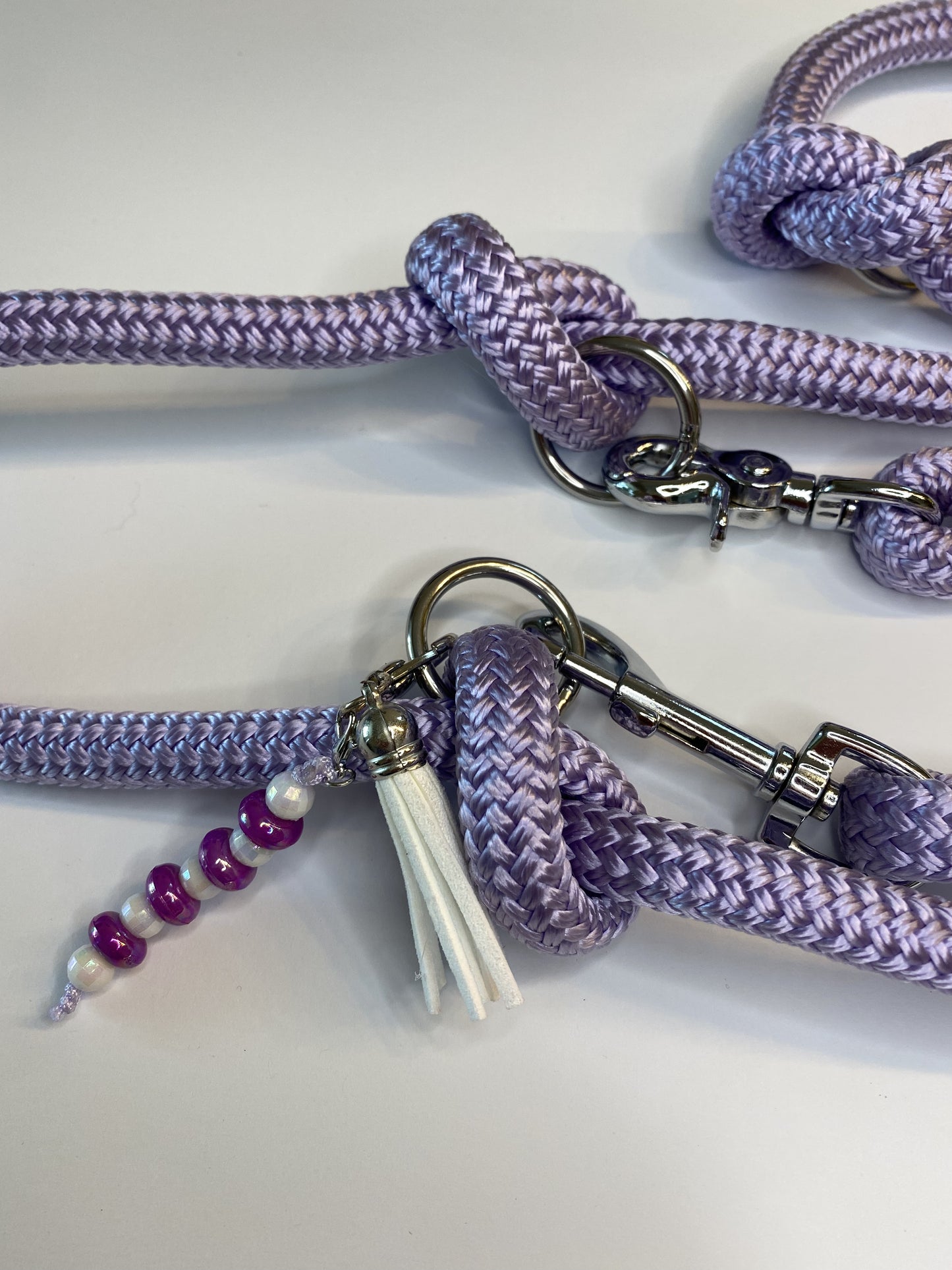 Hundeleine mit Halsband "Purple Sky" Set